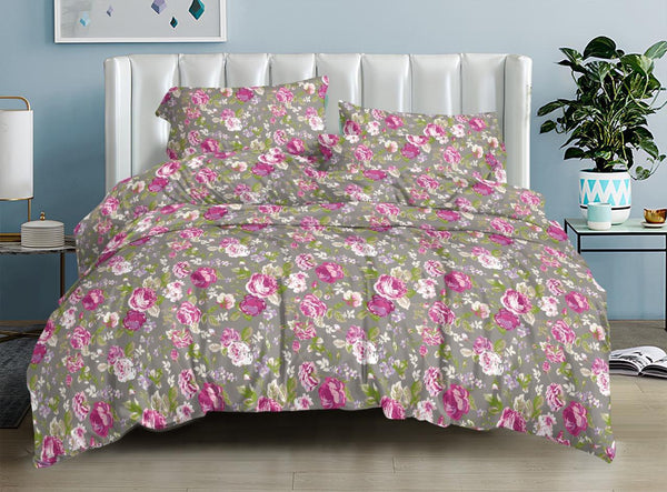 Sukoon-e-Lamha Printed 6-Piece Comforter Set