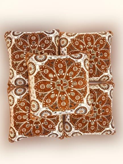 Regal Velvet Cushion Cover set (5 pieces)