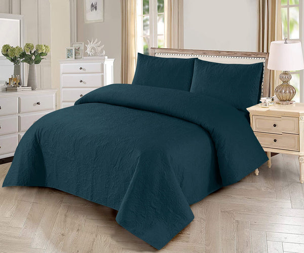 3-Piece Luxe Bedspread Set