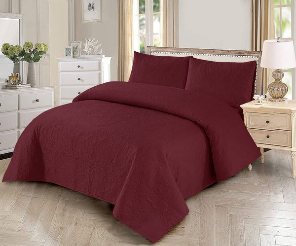 3-Piece Lavish Layers Trio King size bedspread