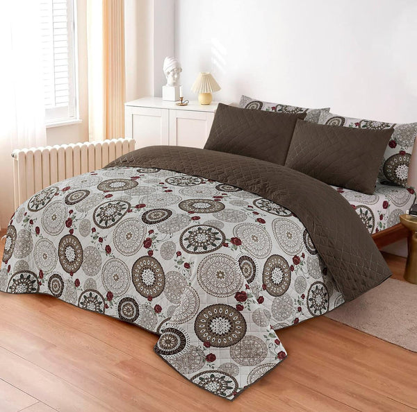 Cotton Royale 6-Piece Comforter Set ( 2 in 1 )