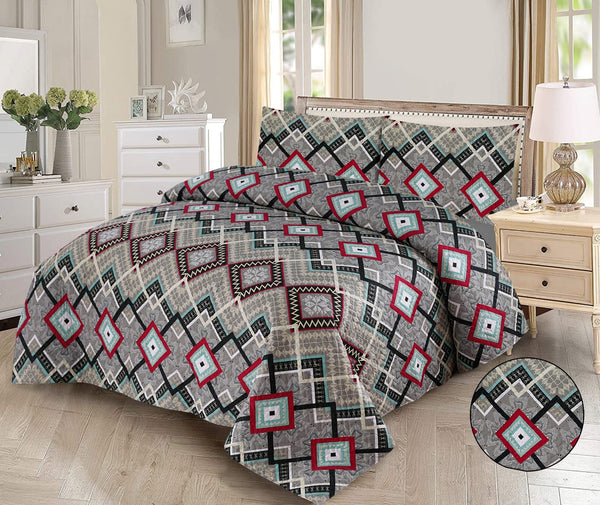 Color Weave: Pure Cotton 3 piece Bedspread Set